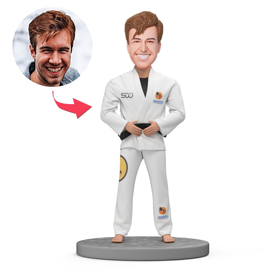 Karate/Taekwondo Custom Bobblehead For Enthusiast/Athlete/Coach