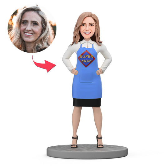 Mother's Day Gift Custom Bobblehead - You Will Always Be My Super Mom